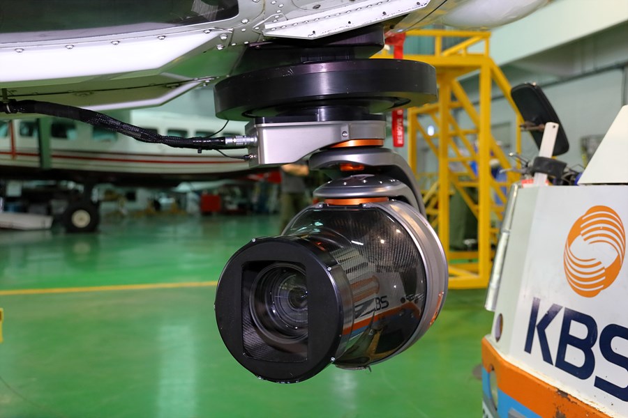 올해 2월 도입된 UHD 헬기 카메라 시스템