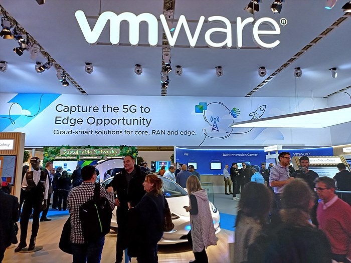 그림 4. 5G Cloud – VMware Edge 컴퓨팅 솔루션 전시