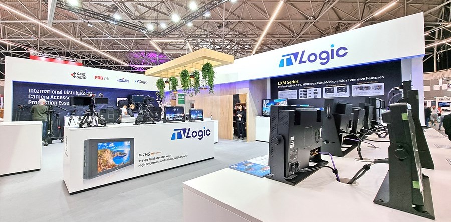 IBC 2024에서의 TVLogic Booth