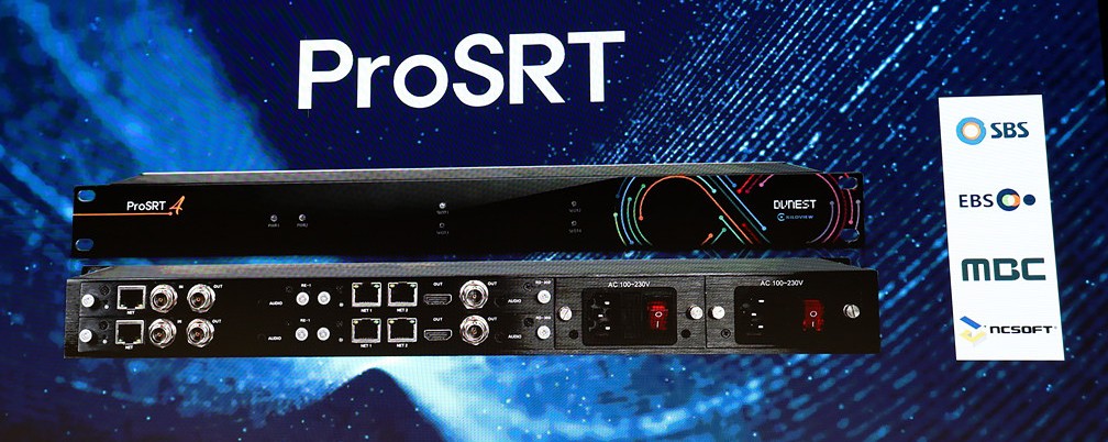 SRT를 가능하게 해주는 Kiloview의 ProSRT 장비