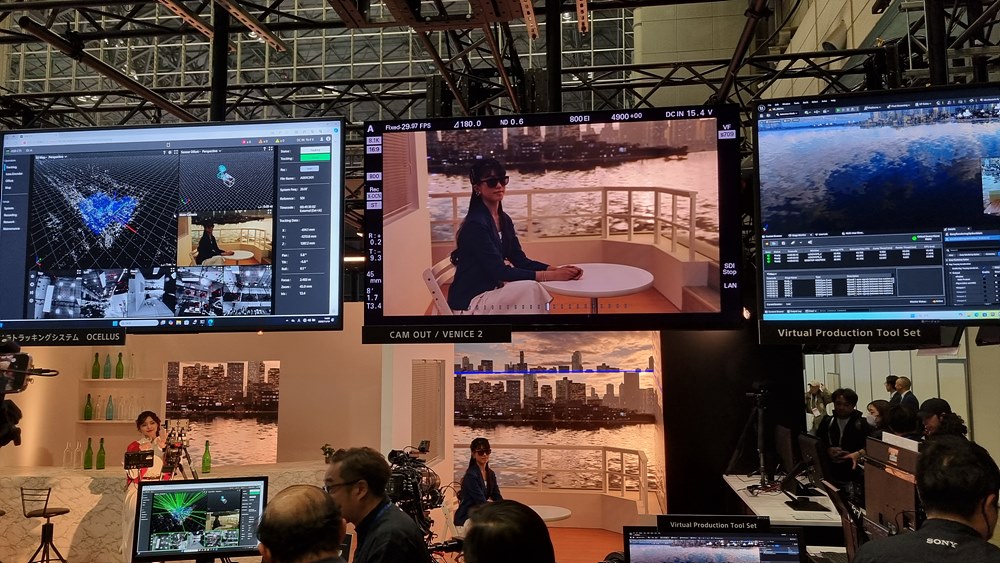 VENICE 2, OCELLUS, 버추얼 프로덕션 툴셋 시연