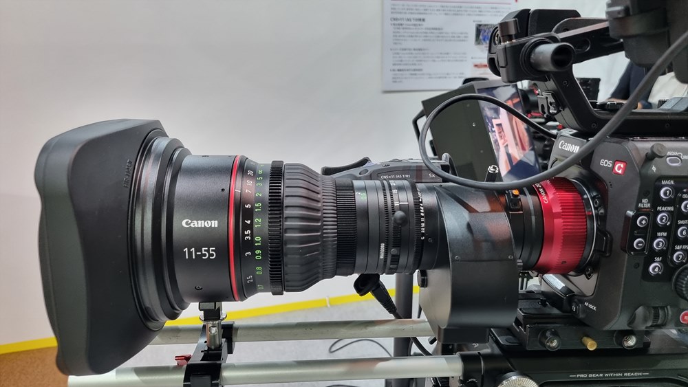 방송용 신규 줌 렌즈 CN5×11 IAS T/R1