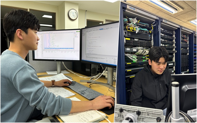 NPS 업무 중인 이도학 사원