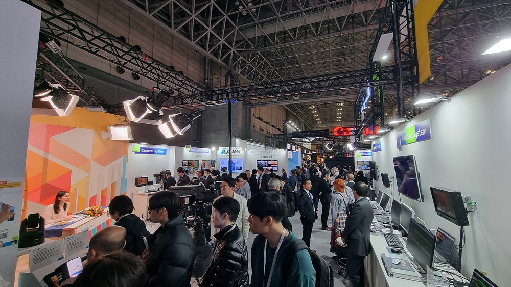 Ikegami 부스 내부