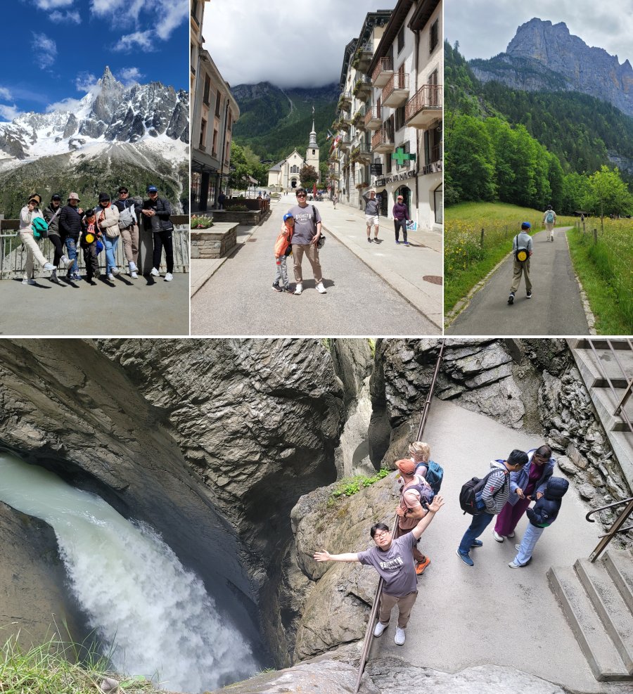 가족과 함께 다녀온 스위스의 그림같은 풍경